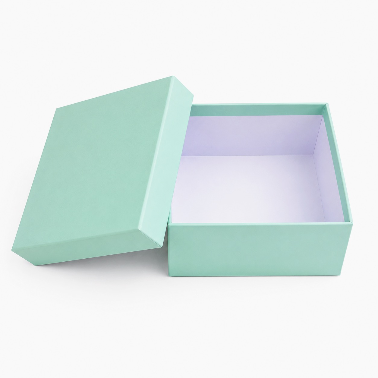 Mint Green Rigid Gift Box by Silken Stash